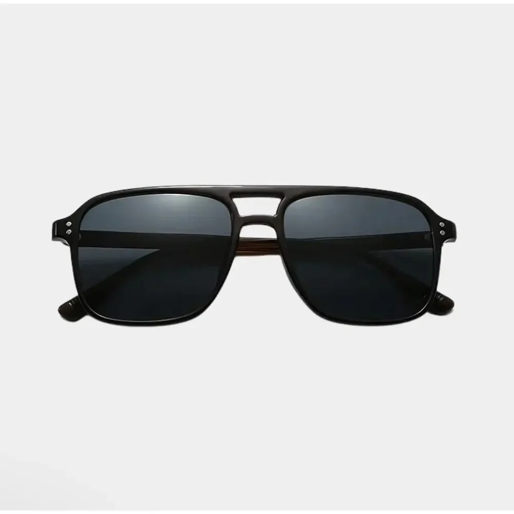 NEW VZN Frames St Barts | Hogany Square Aviator Sunglasses - Picture 3 of 9